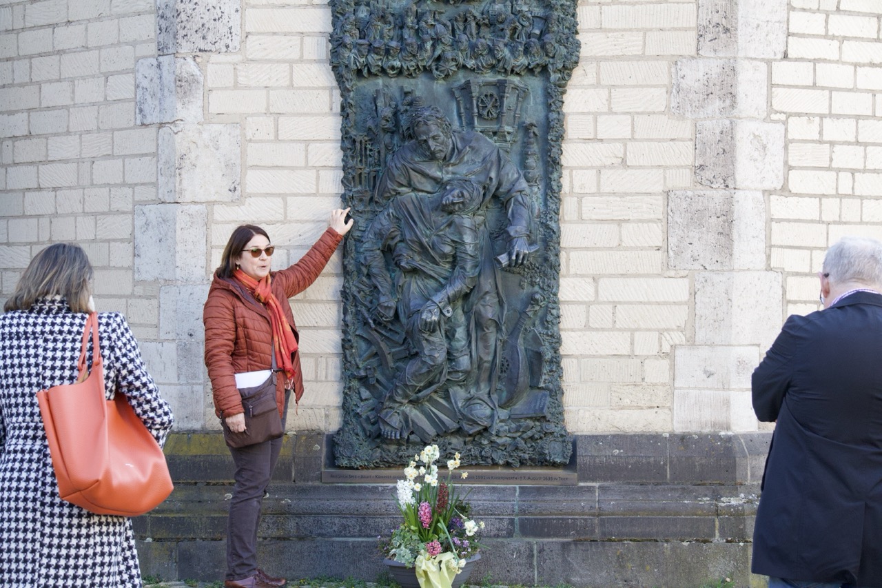 Epitaph für Friedrich von Spee in der Basilika St. Suitbertus